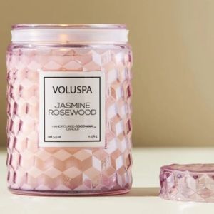 Anthropology Voluspa Jasmine Rosewood Scented Candle Small